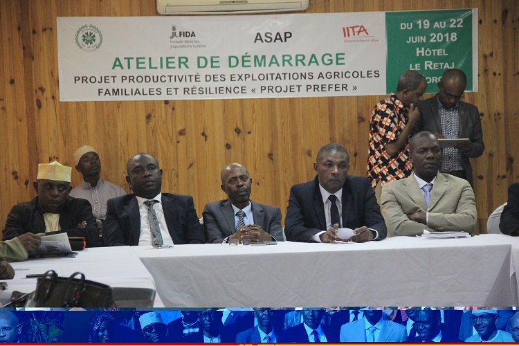 image Agriculture durable  Coup d’envoi du projet « Productivité des exploitations agricoles familiales et résilience »